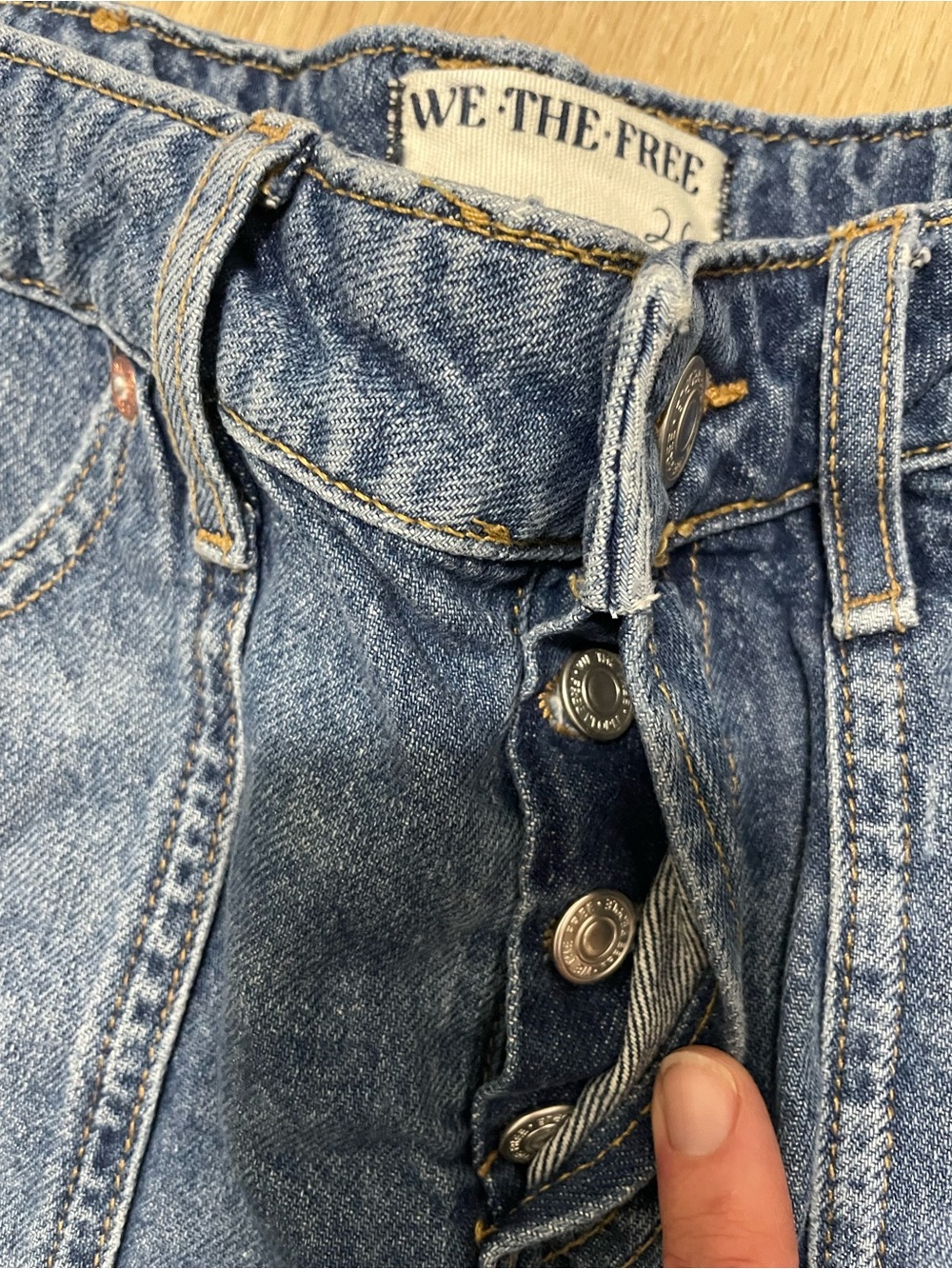 We The Free Beginners Luck Slouch Short - Picture 8 of 8